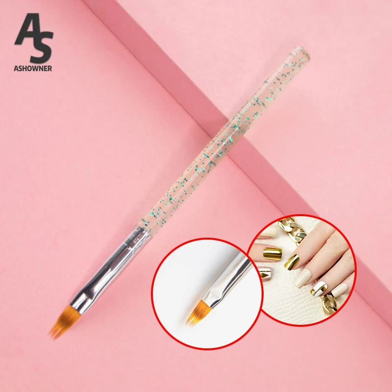 

1pcs Nail Brush for Manicure Gel Brush for Nail Art Acrylic Liquid Powder Carving Gel Brush Painting Pen Brush Manicure Tools