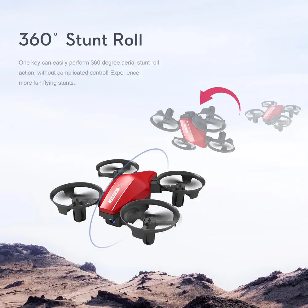 Mini 2.4g Remote Control Drone 4-channel 6-axis Quadcopter Remote Control Aircraft Toy For Boys Gifts enlarge