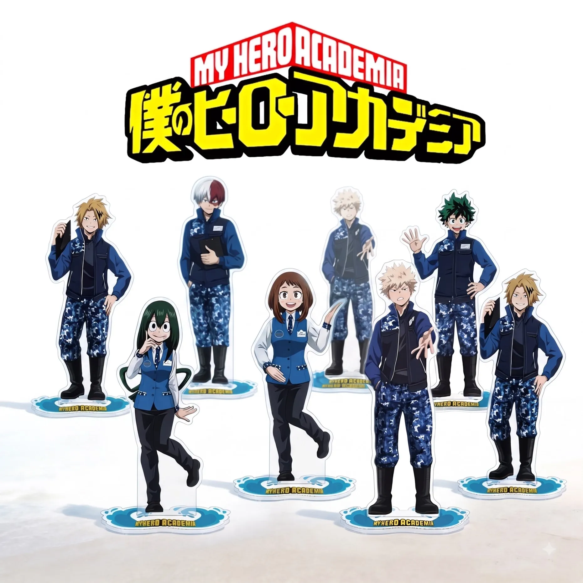Фото Мой герой ACADEMIA 15CM акриловый стенд BAKUGO DEKU TODOROKI OCHAKO AIZAWA DABI рисунок стол модели отображения декора №1
