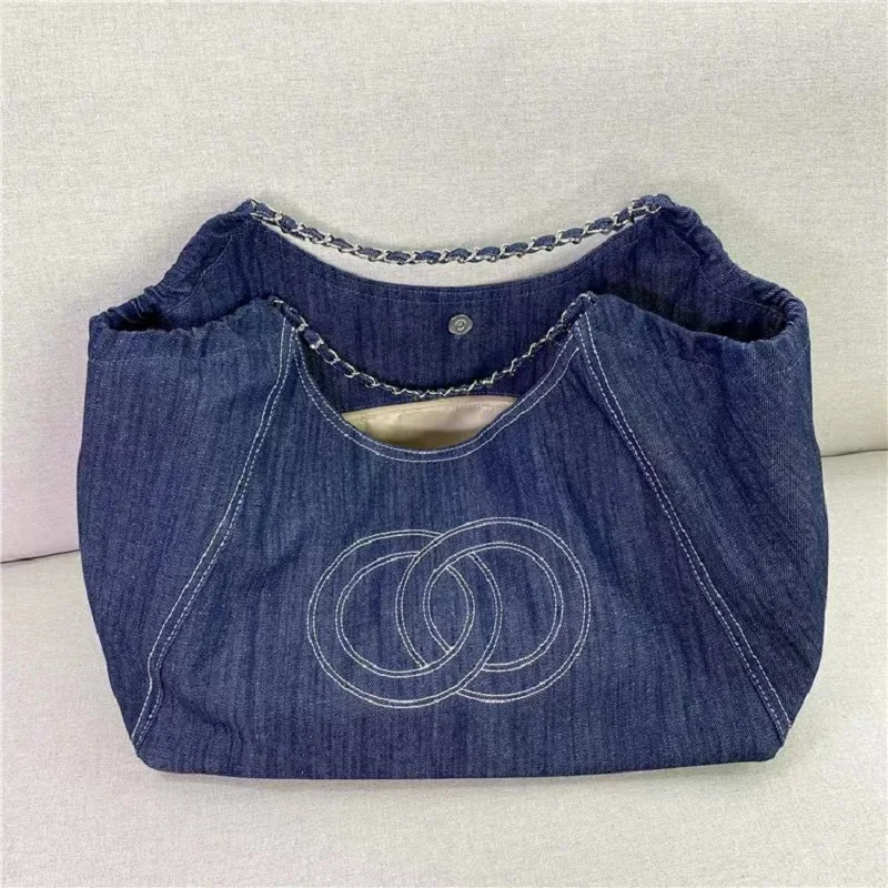 

Высококачественные джинсовые женские модные сумки для женщин, сумка на плечо 2022, вместительные сумки-мессенджеры для девушек, пляжные холщ...