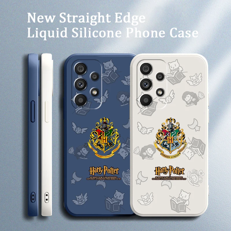 

Liquid Rope Capa Logo Potters Wand Harries Art Phone Case For Samsung Note 20 10 Plus Ultra A22 A12 A71 A51 A31 A21S A50 A23 5G