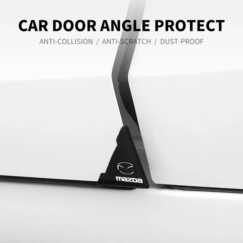 Фото 2 шт. силиконовые наклейки на угловую крышку двери автомобиля для Mazda 2 3 5 6 Atenza Axela Demio M5 Ms CX3 CX5 CX30 MX5 CX7 RX8 №5