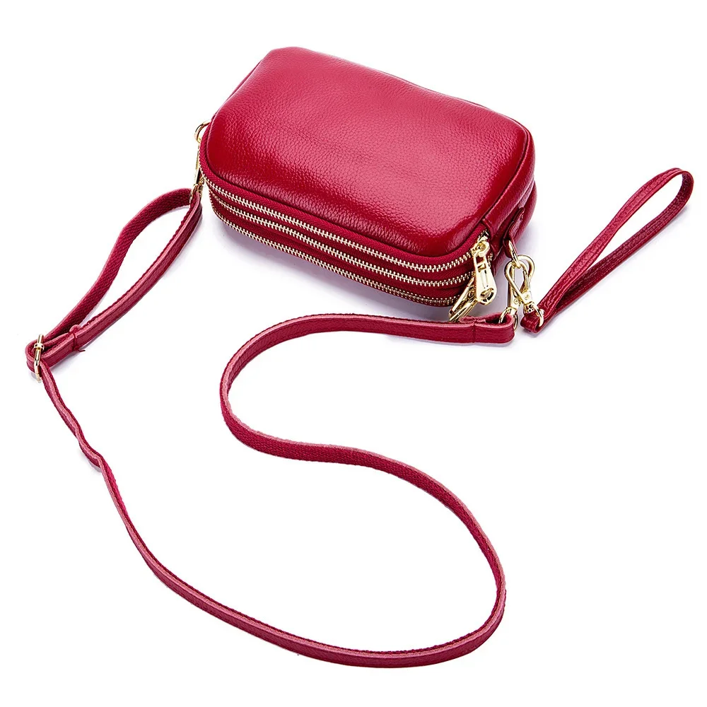 

New Women Handbags Luxury Genuine Leather Shoulder Bags Multifunctional Large Capacity Crossbody Bags for Women Portable Flap