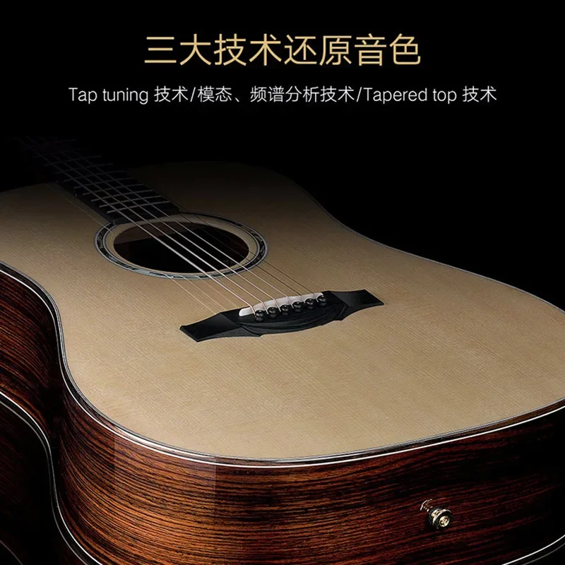 Фото Акустическая гитара Folk F0 full single board FS36, 41 дюйм, электрическая, модель B1 Karma A1, с одной декой. №3