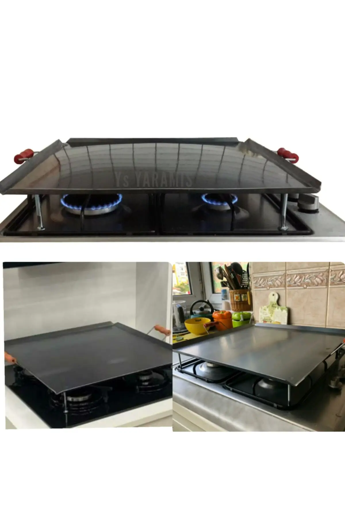 

Square Cooktop Gözleme Phyllo Pastry Bread Bazlama Plate