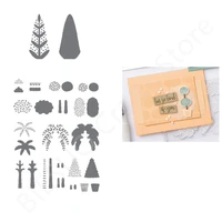 christmas tree stamps and cutting dies diy craft scrapbooking album handmade embossing decoration cards stencil new arrival 2022