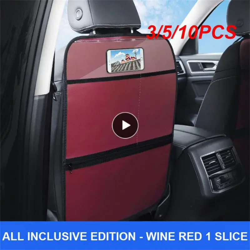 

3/5/10 шт., кожаные чехлы для заднего сиденья автомобиля