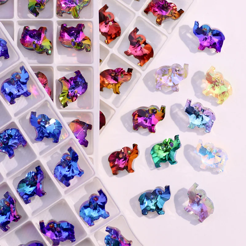 

18 мм K9 стеклянные подвески стразы, имитация австрийского хрустального слона, подвески для женщин, изготовление ювелирных изделий, ожерелья,...