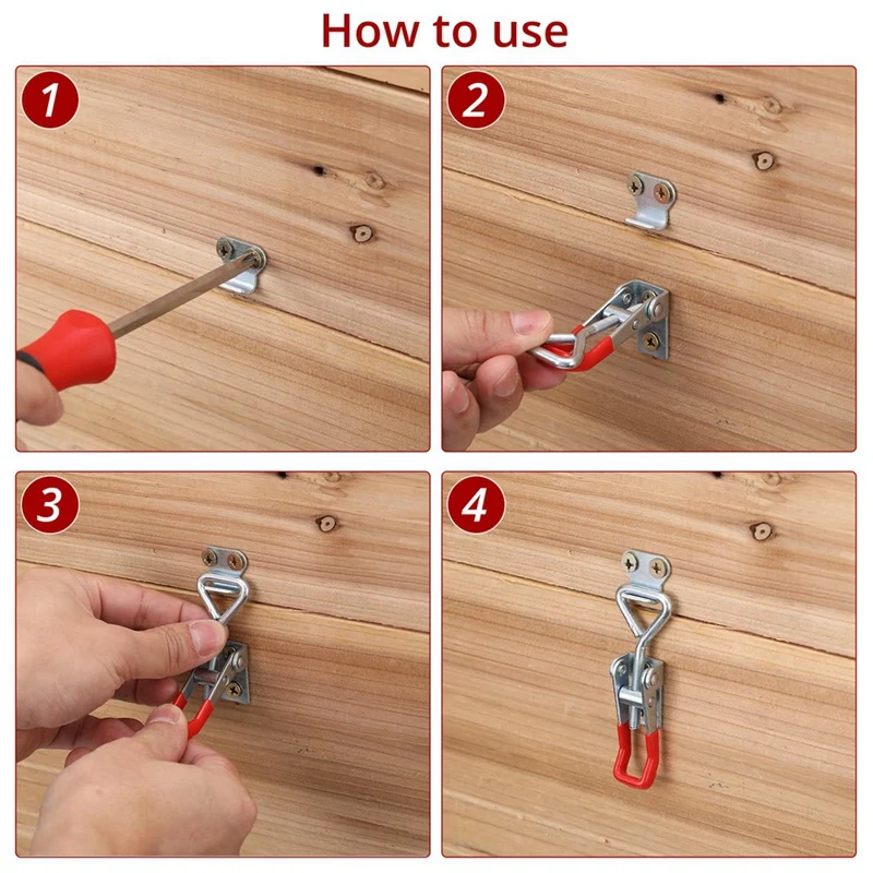 36 шт. регулируемая тумблерная защелка 4001 сверхмощная металлические дверные