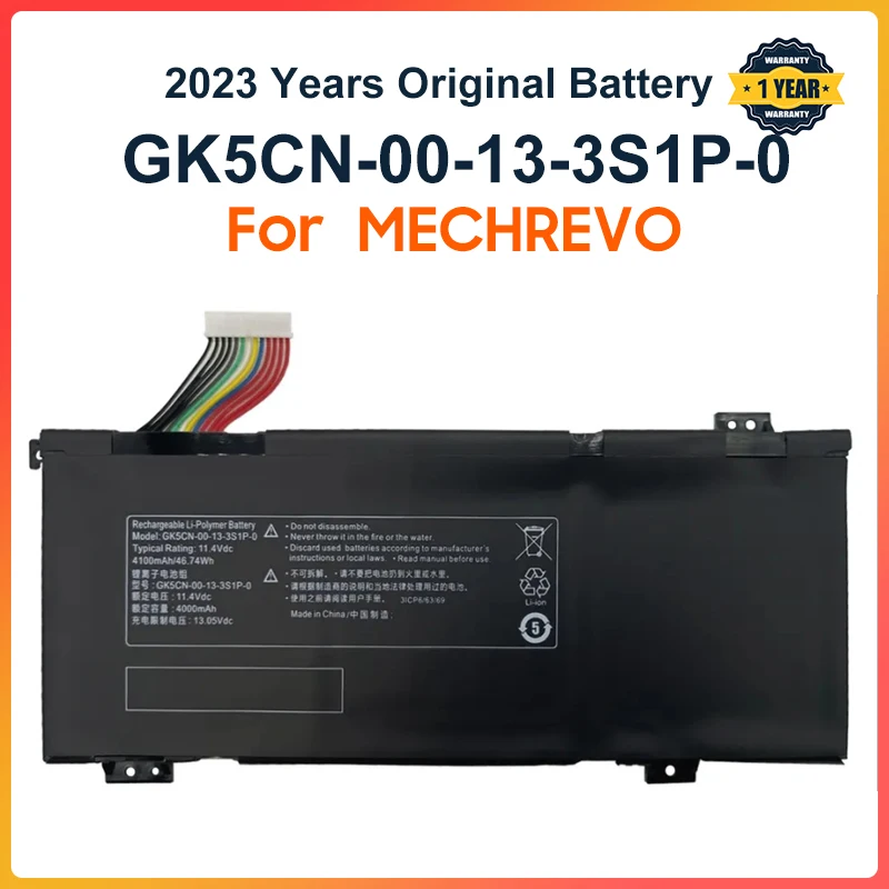 

GK5CN-00-13-3S1P-0 Battery For MECHREVO X8Ti Z2 MACHENIKE T90 Plus T90-T3p F117-B F117-B6 GK5CN GK5CN4Z GK7CN6Z