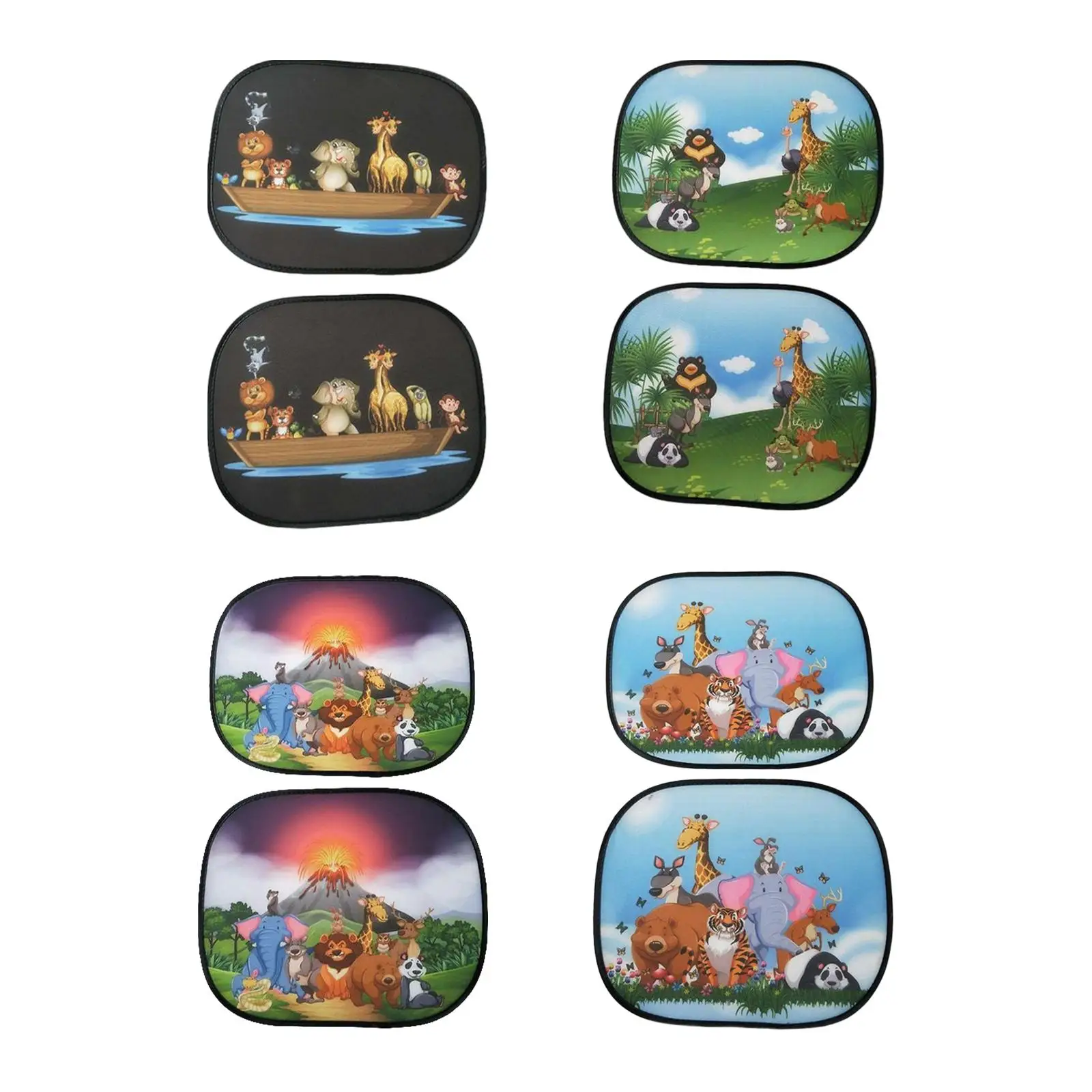 2 шт. солнцезащитные козырьки для окна автомобиля защита конфиденциальности