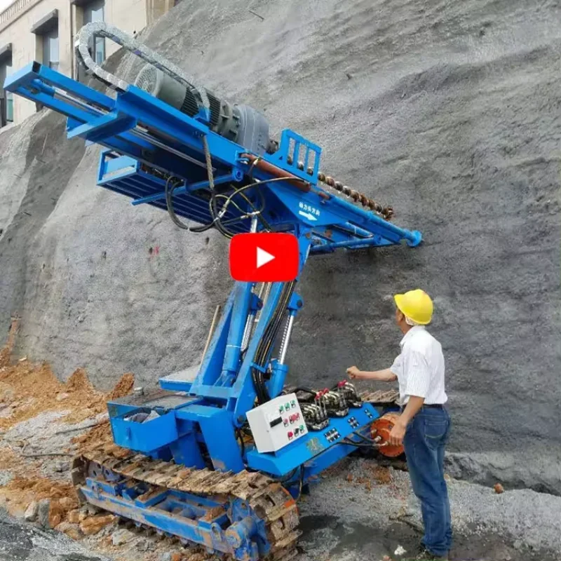 YG грузовик монтируемый якорь буровая установка трехфазные складные буровые