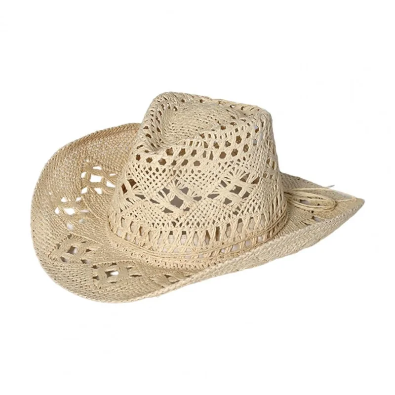 

Colorful Summer Men and Women Cowboy Hat Beach Sun Hat Travel Beach Jazz Cap Sun Protection Sun Hat Fashion Gorras Para Mujer