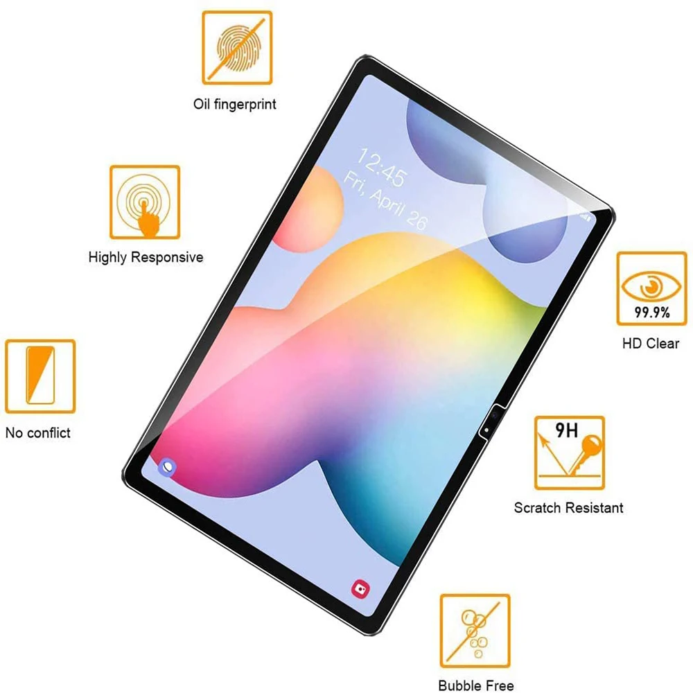 2pcs tempered glass for samsung galaxy tab a a6 10 1 2016 tablet screen protector sm t580 sm t585 bubble free protective film free global shipping