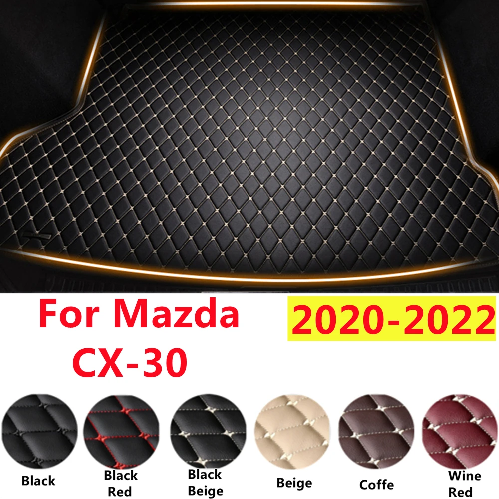 

SJ XPE кожаный чехол для MAZDA CX-30 2020 21 2022, автомобильные аксессуары