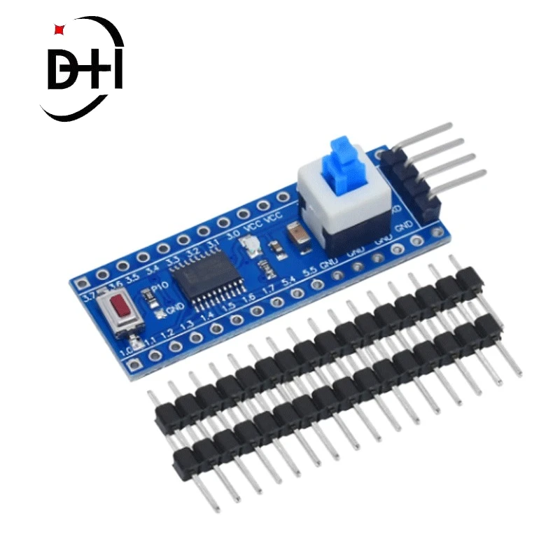 Плата разработки STC15W408AS, минимум 51 MCU, основная обучающая плата, модуль управления TTSOP20 2,5-5,5 В 2,54 мм
