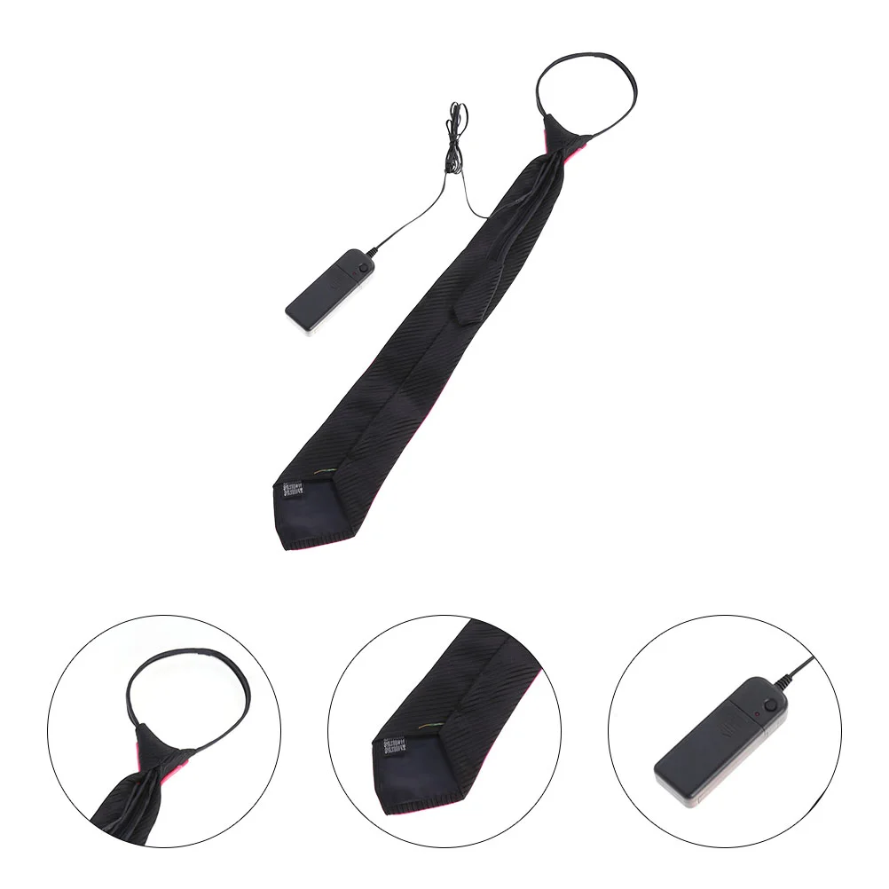 

1 Pc LED Light Ties Flashing Luminous Necktie Costume Accessory for Party