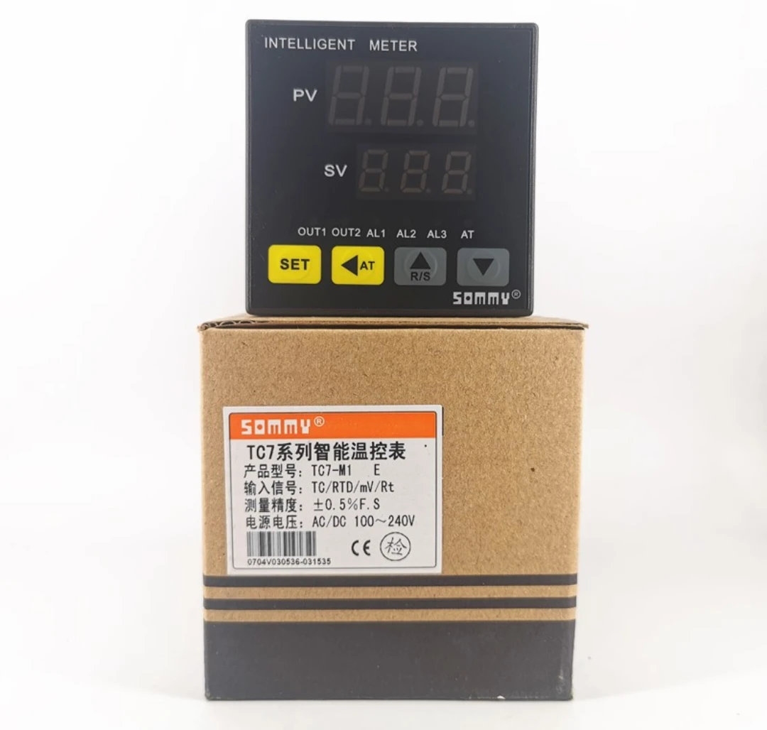 

Thermostat Zhongshan Songmei instrument temperature digital display intelligent temperature control instrument TC4-M1 TC7-M1 TC6