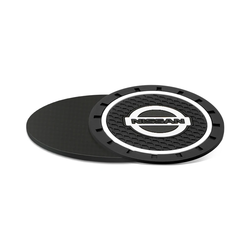 2 шт. автомобильный силиконовый нескользящий коврик для подставки под бутылку