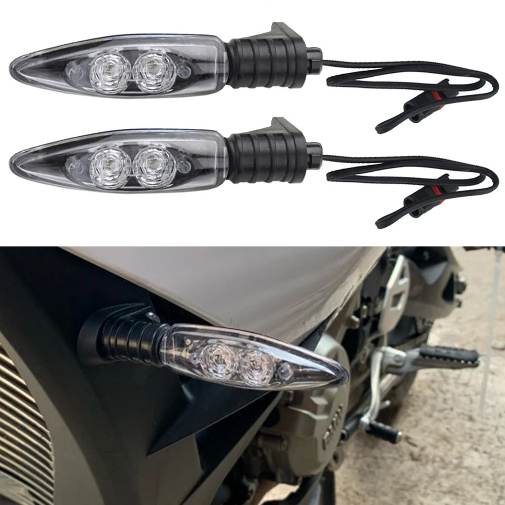 

2pcs For BMW HP4 S1000R S1000RR S1000XR R1200GS R1200R R1200RS Motorcycle Car LED Turn Signal Lamp Indicator Light Blinker Bulb