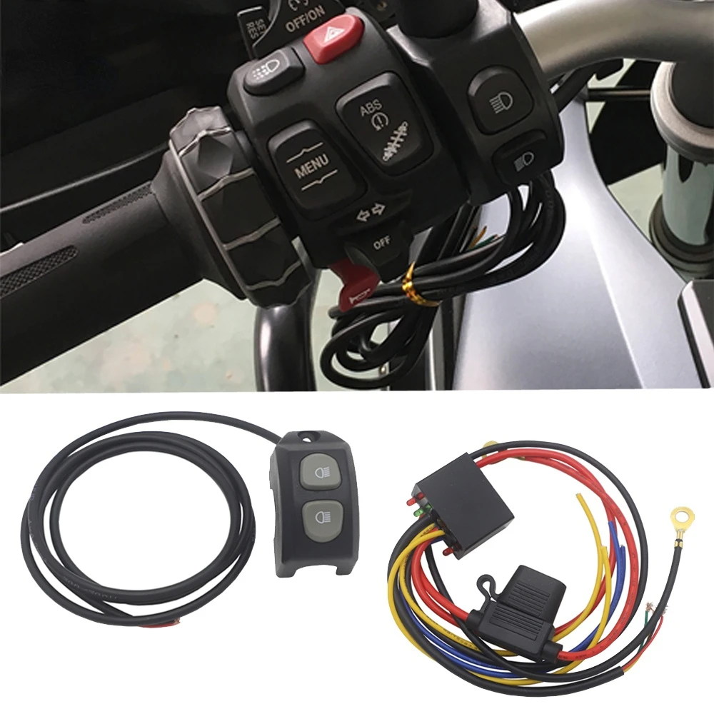 

Motorcycle Handle Fog Light Switch Control smart relay For BMW R1200GS R 1200 GS R1250GS F850GS f750gs F750GS ADV Adventure LC
