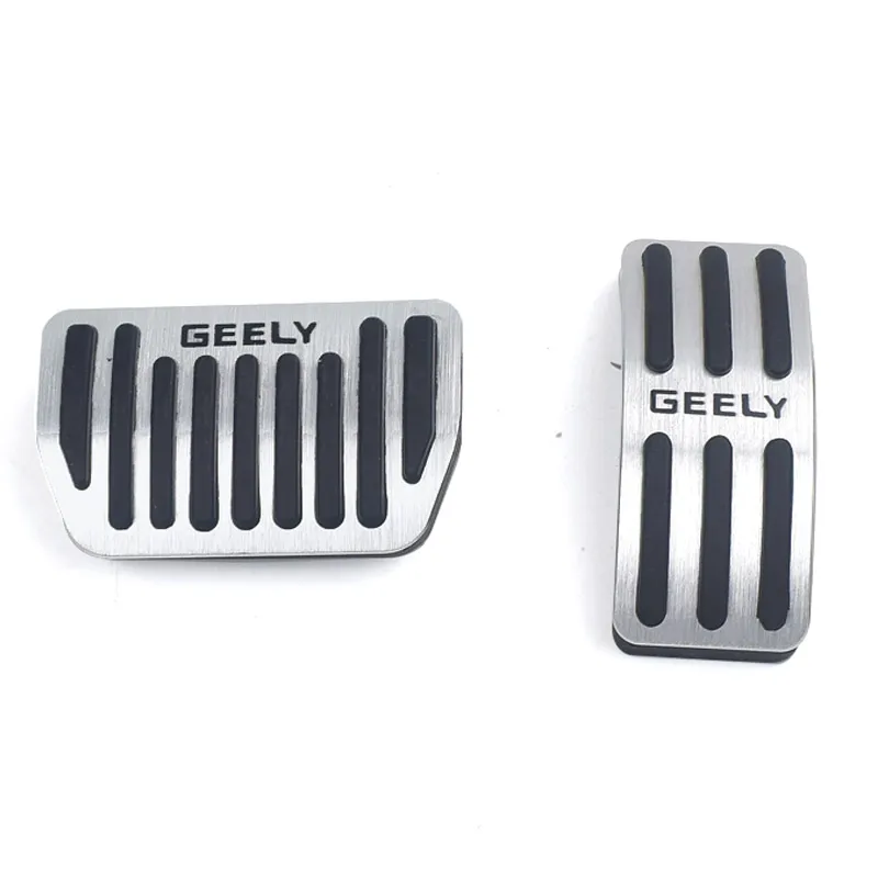 

Крышка педали автомобиля Vtear, накладка на ножку газового топлива, подставка для тормоза, внутренняя панель, аксессуары для Geely Monjaro Kx11 Manjaro 2024