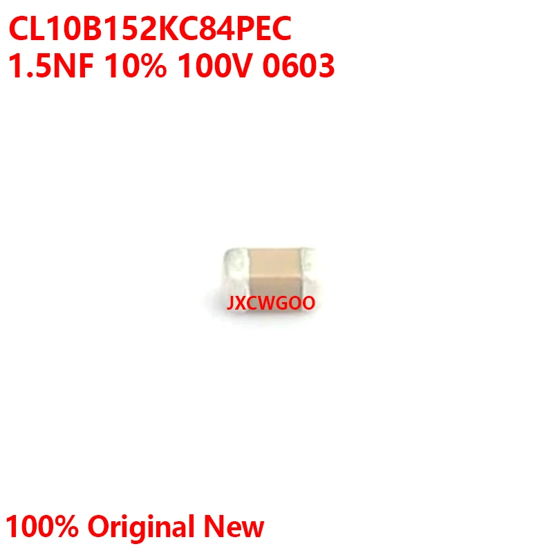 

100 шт. 10% НФ 100 0603 в CL10B152KC84PEC X7R оригинальный новый