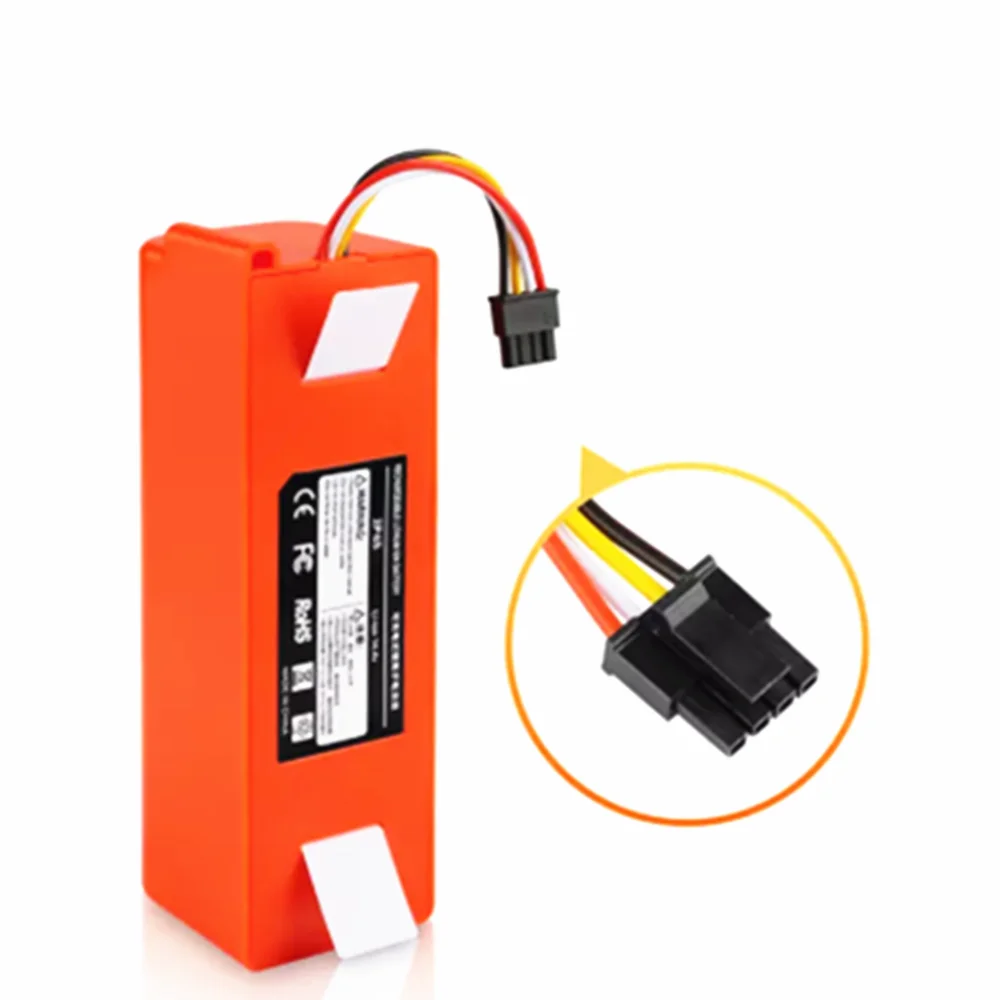 

14.4V Li-ion Battery Original Robotic Vacuum Cleaner Replacement Battery for Xiaomi Robot Roborock S50 S51 S55 Accessory Spare
