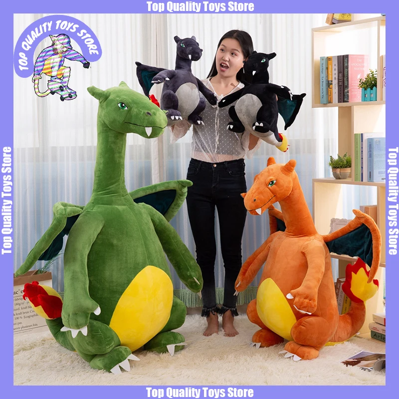 

20 ~ 60 см покемон Charizard Dragonite Аниме Кукла Мягкие животные плюшевая игрушка милая комната украшение игрушка Дети день рождения праздник подарок