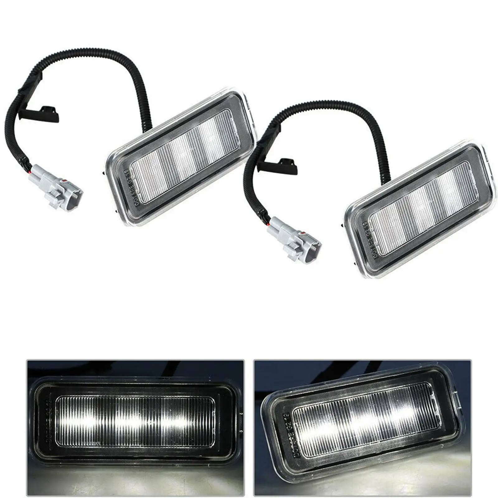 

2Pcs Bed Lighting Kit PT857-35200 Accessories Replaces for 2020-2022