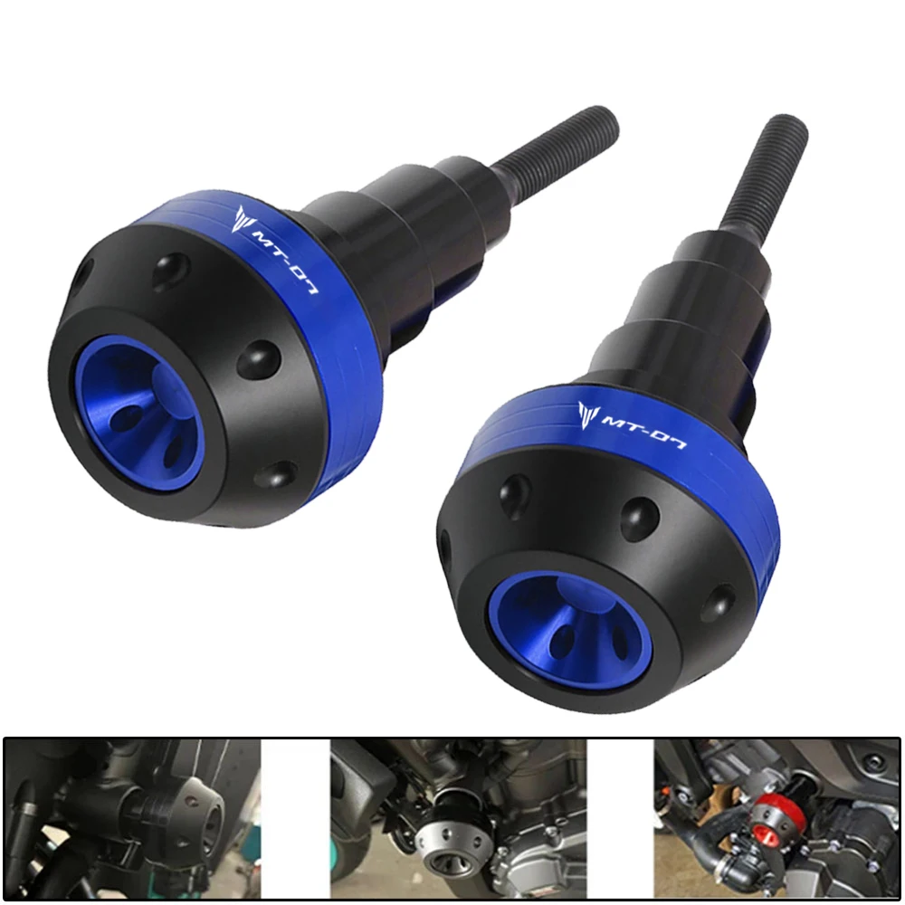 Для Yamaha MT07 MT-07 MT FZ 07 FZ07 FZ-07 2014 - 2024 ЧПУ защитная накладка слайдеры рамки поломка