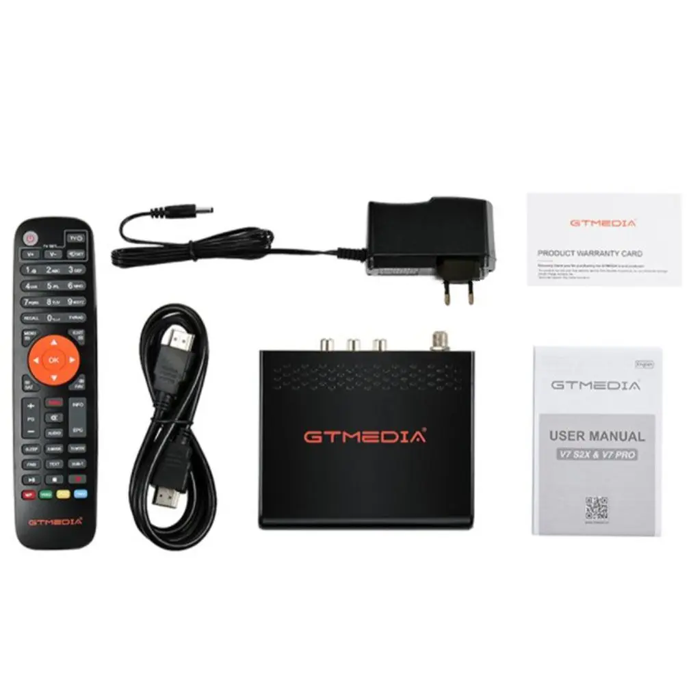 

Freesat V7 super receptor satellite 1080P HD DVB-S2 Satellite Receiver EU US Plug Set Top Box + Remote Controller + HDMI Cable