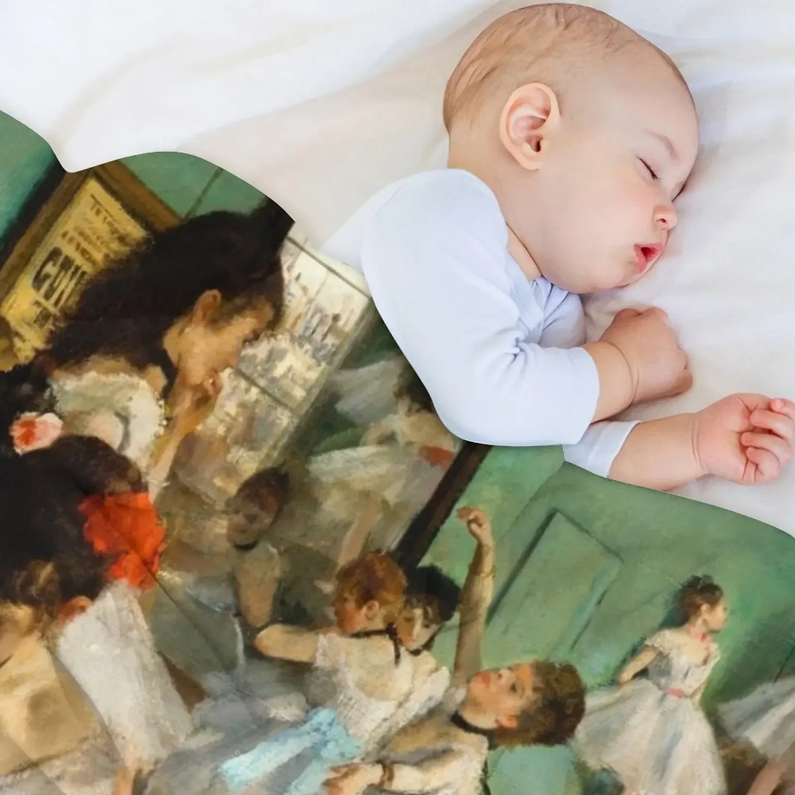 Дегазированные балерины-Танцевальный класс одеяло красивые пушистые одеяла