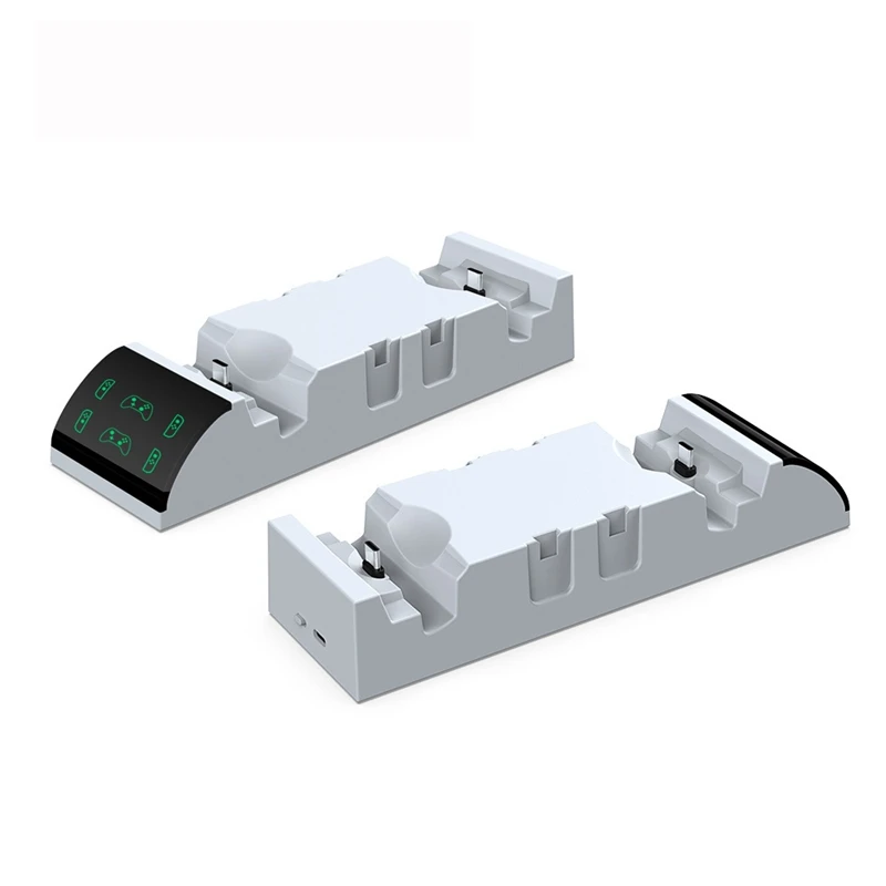 For Switch OLED Handle All-In-One Charging Base NSpro Left and Right Socket Charger White | Электроника