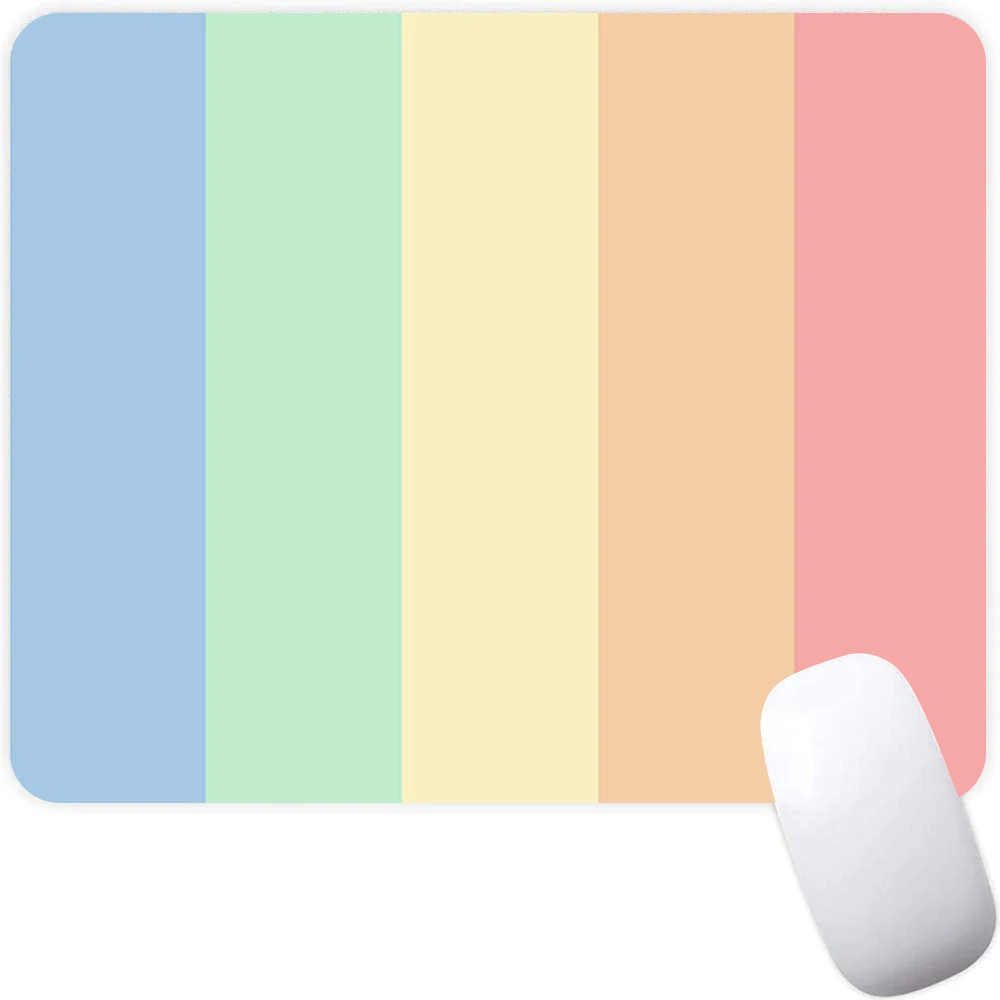 

Candy Colors Small Gaming Mouse Pad Computer Mousepad PC Gamer Mouse Mat XXL Laptop Mausepad Mouse Carpet Keyboard Mat Desk Pad