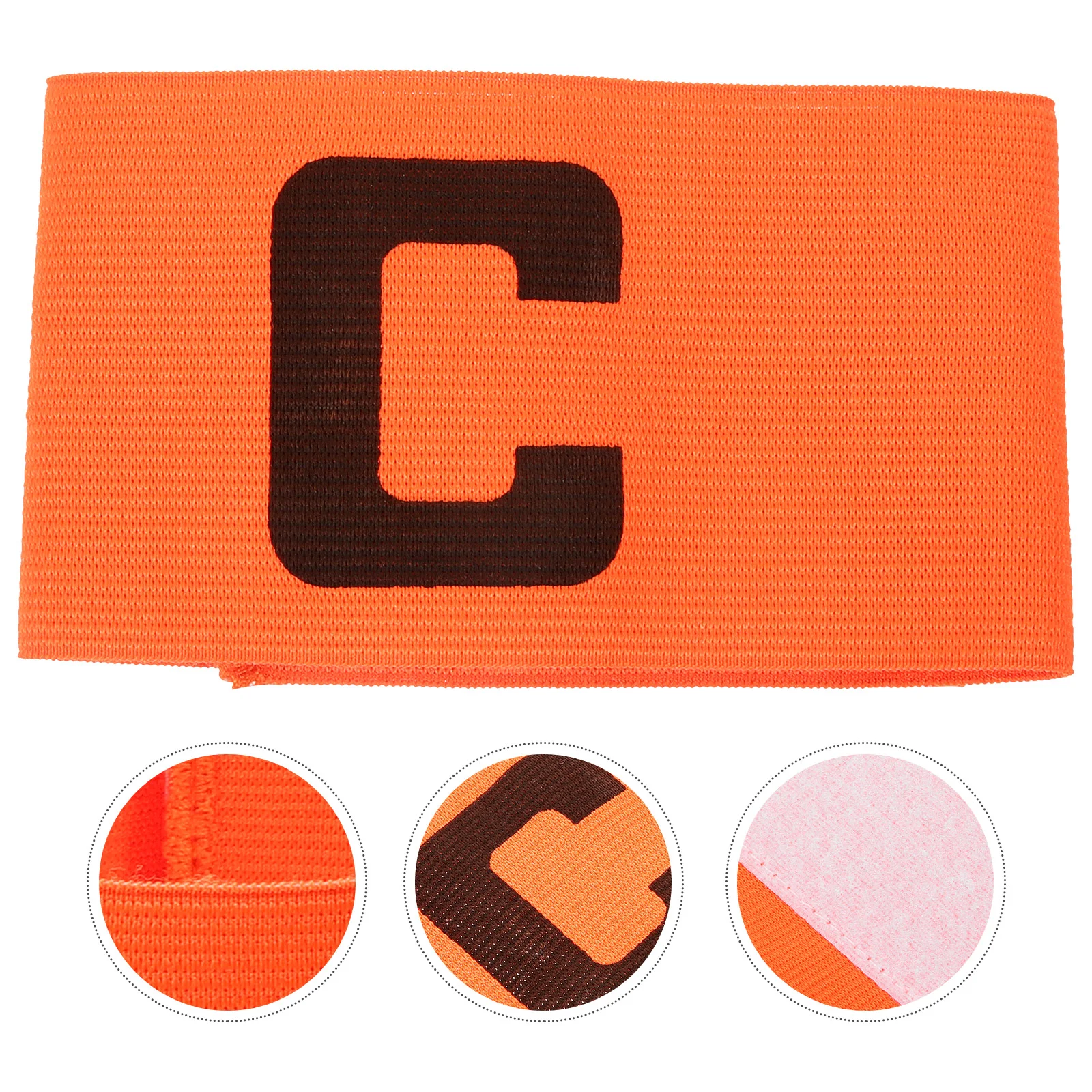 

Football Captain Armband Soccer Team Captain Mark Band Wear-resistant Sports Armband for Race