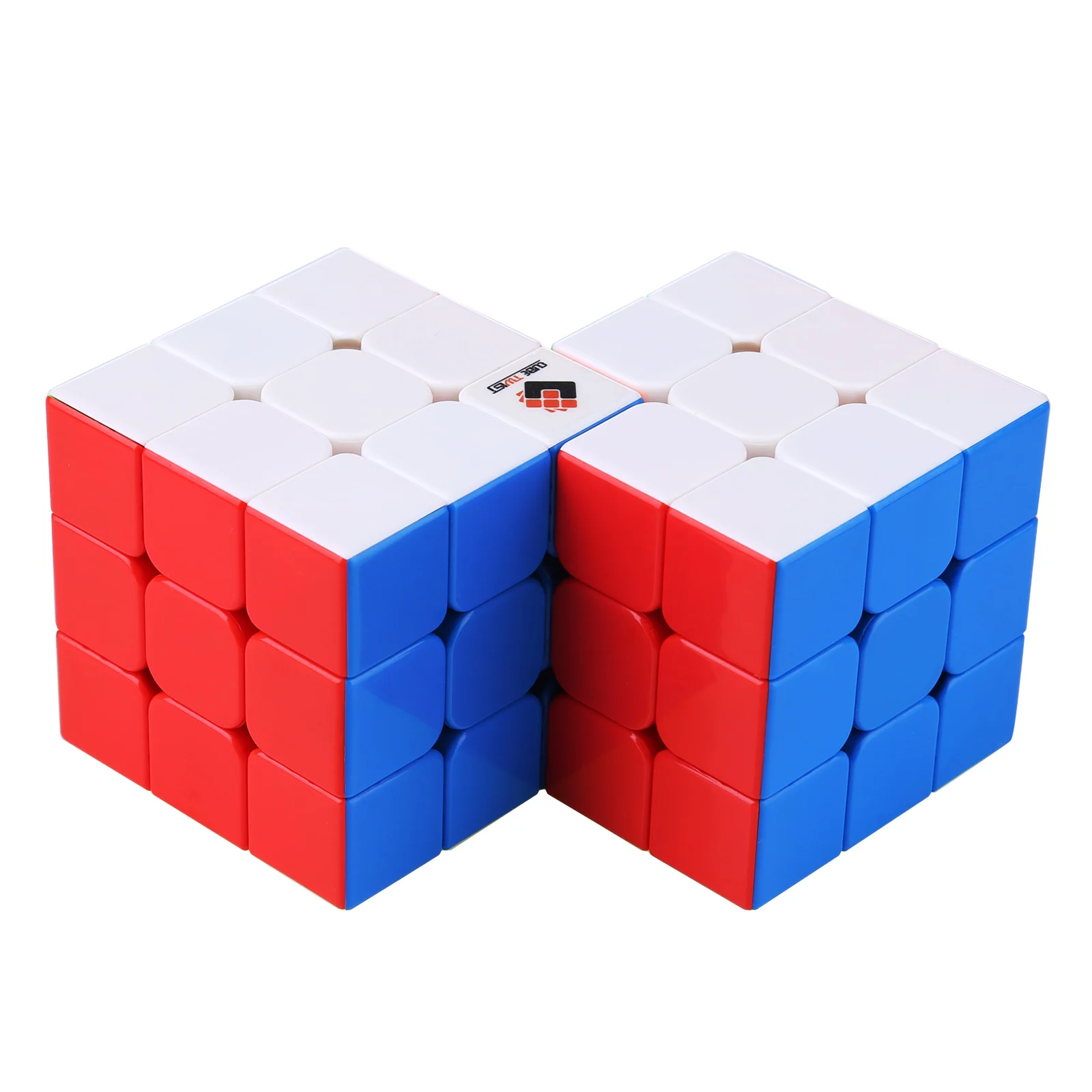 Фото Cubetрант двойной 3x3 лестница комбинированный куб черный ограниченное вращение без наклеек 3x3x 3 скорости головоломка вращающийся мозг №4