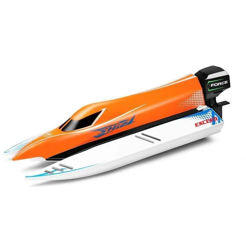 

Wl915-a Rc Boat Brushless 45km/h High Speed Boat Full Scale Speed Boat Anti-rollover Low Power Alarm Pool Remote Control Boats