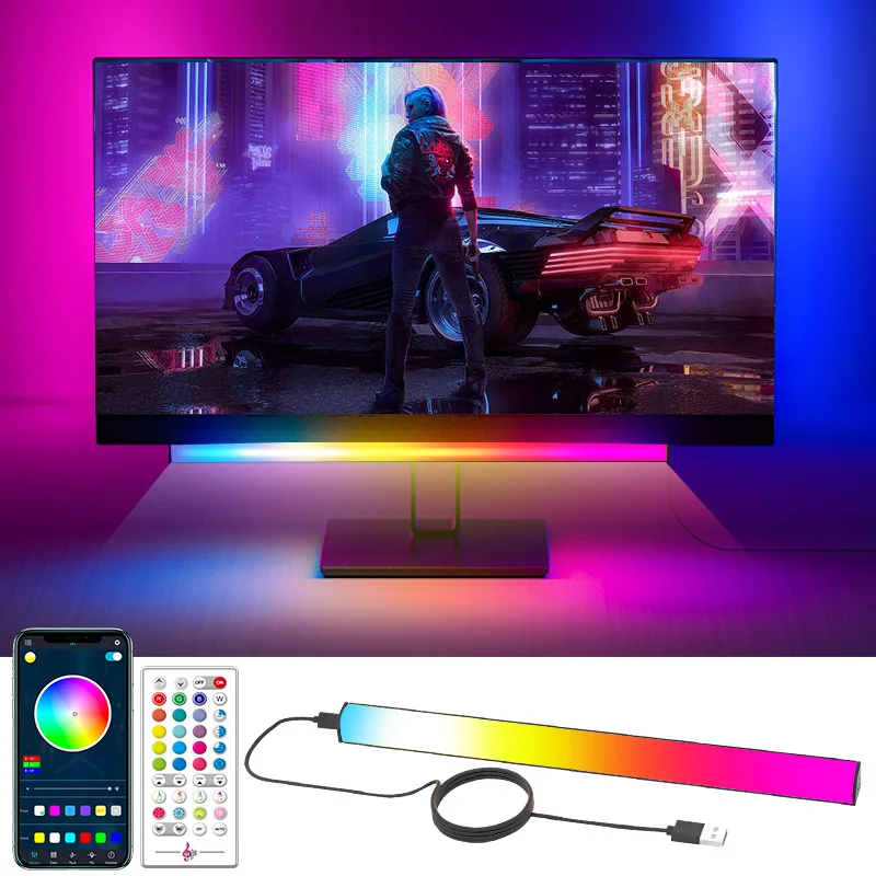 

Умная Светодиодная лента RGB, подвесной USB-экран