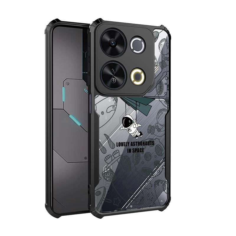 Для itel P65 P55 Plus + NFC P55T RS4 A70 A60S A50 S24 S23 Противоударная защита падения