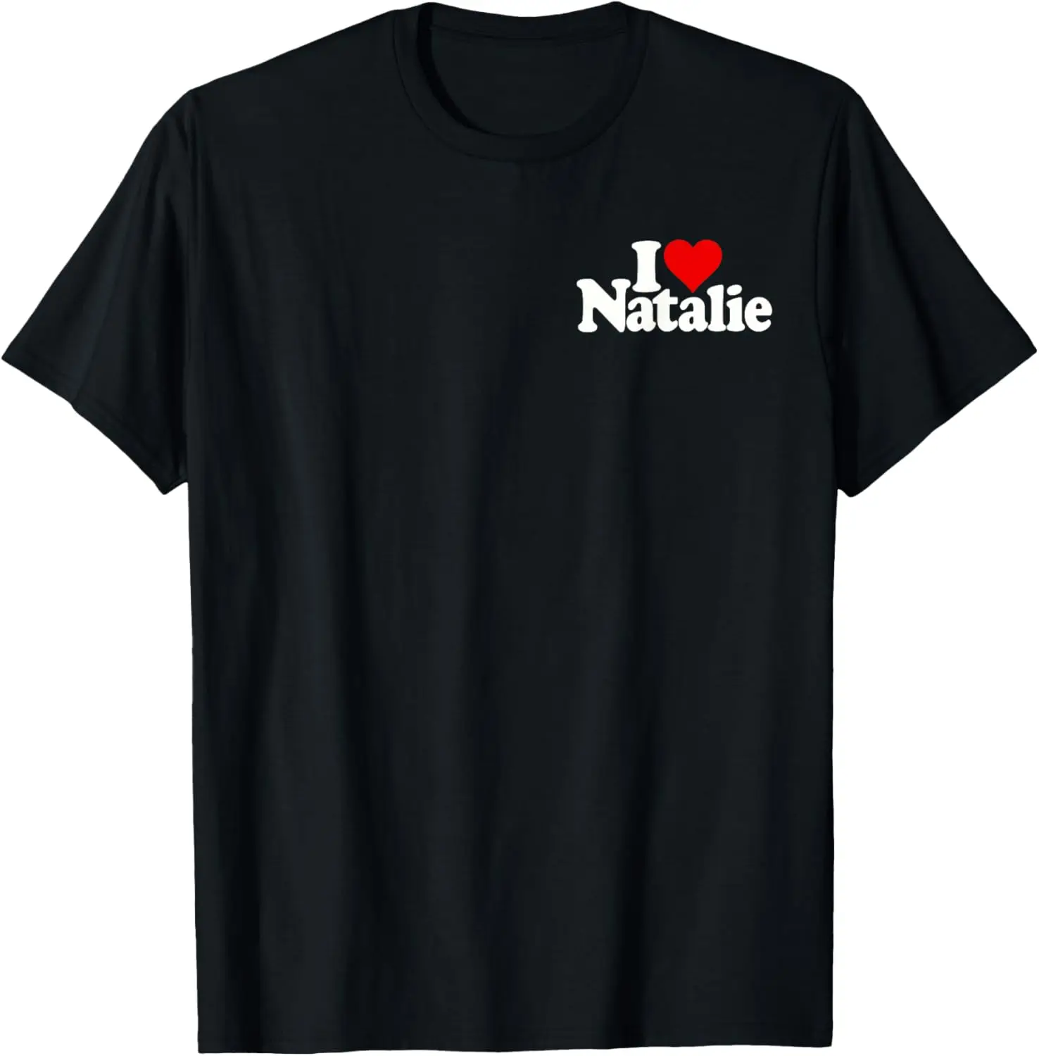 Футболка I LOVE HEART NATALIE NAT