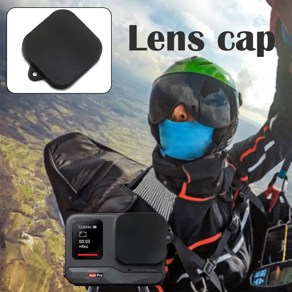 Крышка объектива для Insta360 Ace Pro Силиконовая Защитная крышка защитные аксессуары