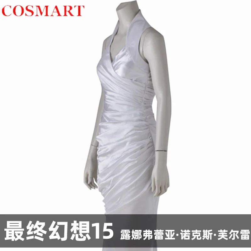 COSMART Ff15 Lunafreya Nox Fleuret платье косплей костюм игра искусственная Униформа Hallowen Play