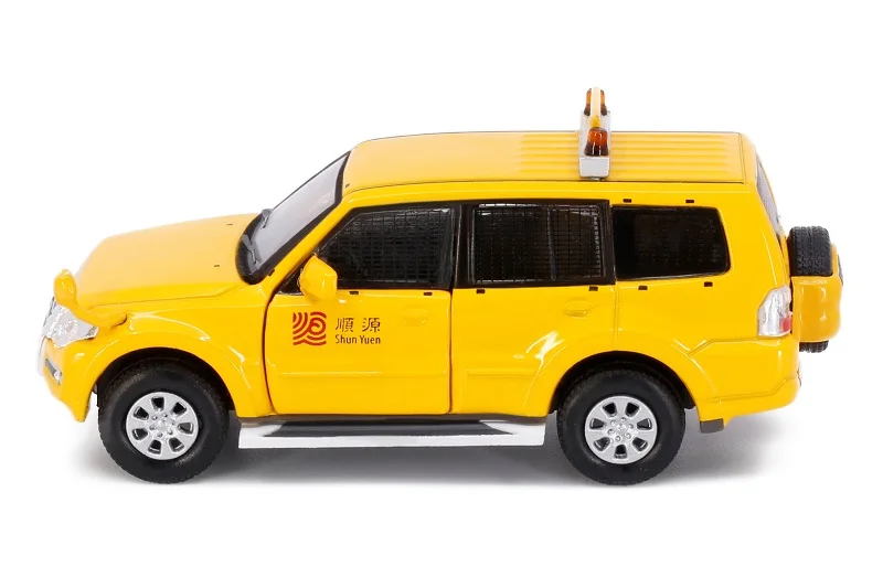 Фото Крошечный 1:64 Pajero 2015 SUV Shun Yuen литая модель автомобиля №4