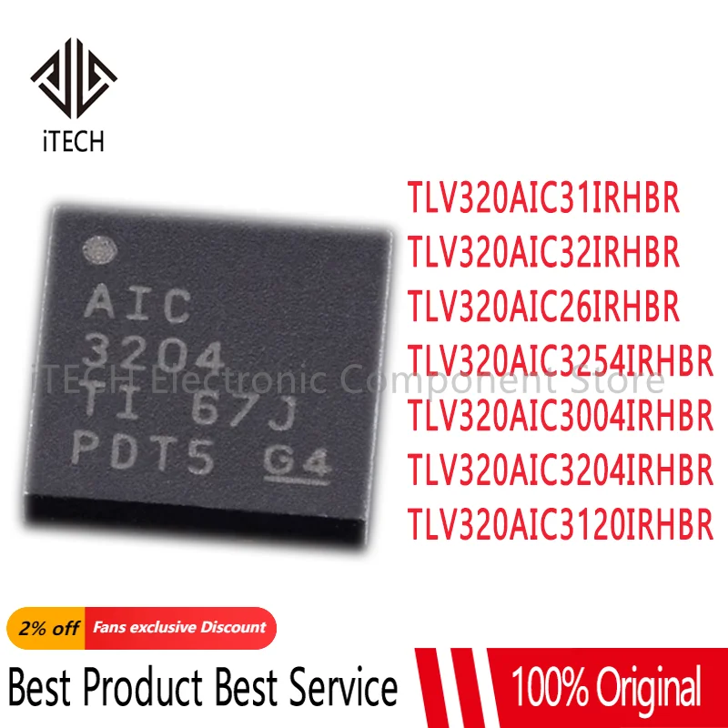 TLV320AIC26IRHBR TLV320AIC31IRHBR TLV320AIC32IRHBR TLV320AIC3004IRHBR TLV320AIC3120IRHBR TLV320AIC3204IRHBR TLV320AIC3254IRHBR