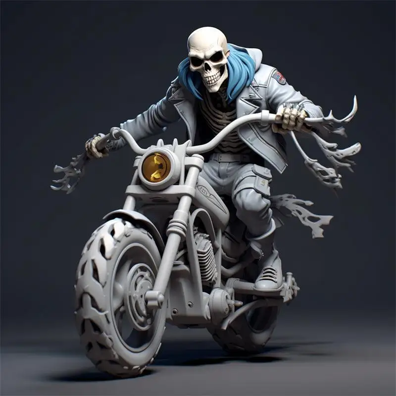 

Realistic Skeleton Doll Resin Decoration Desktop Home Decor Garden Courtyard Accessories Living Room Crafts Halloween Gifts