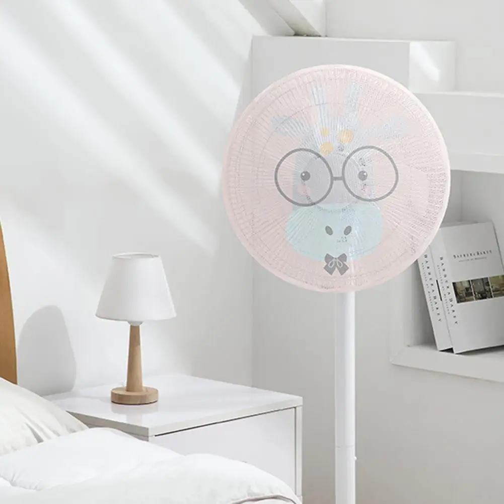 

Lightweight Useful Finger Protector Fan Guard Net Soft Texture Fan Cover Anti-pinch for children for Baby