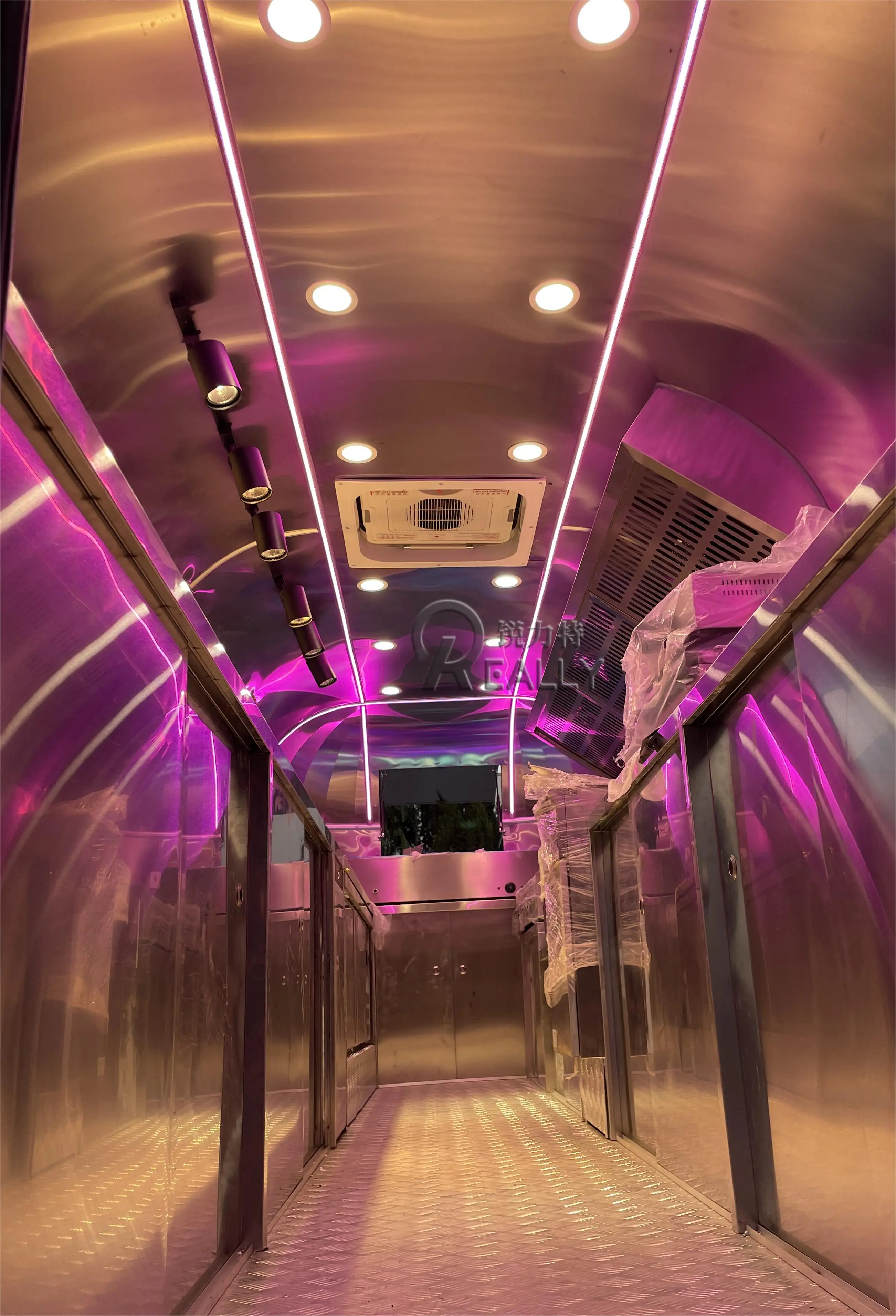 Трейлер для продажи еды из нержавеющей стали от производителя