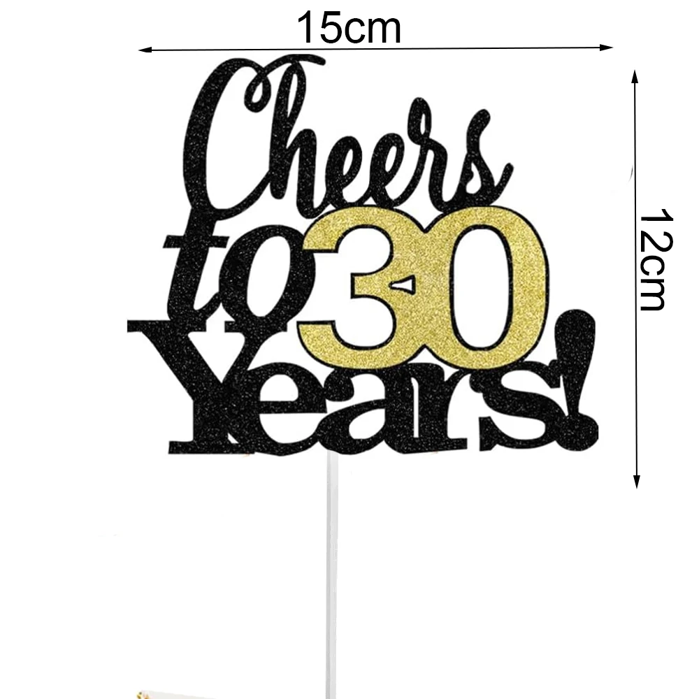 

Набор украшений на 30-летие