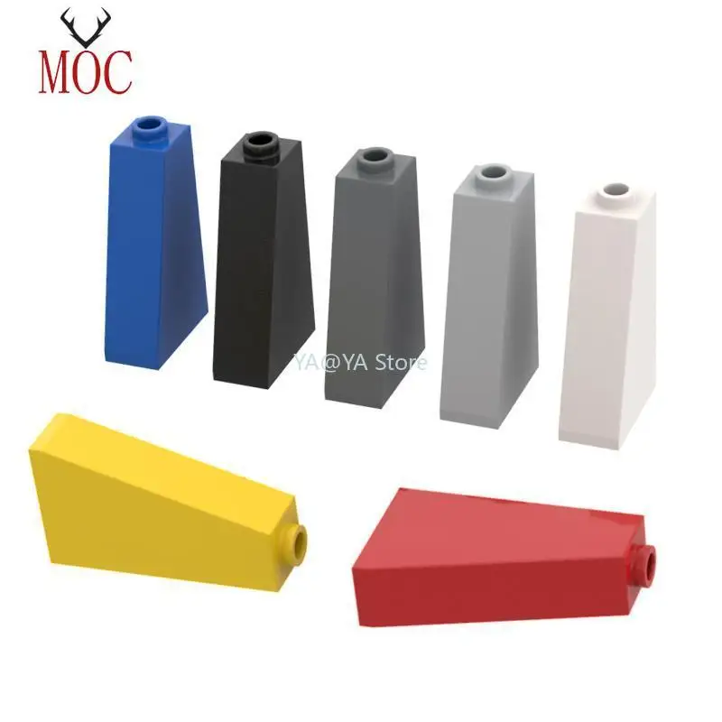 

50pcs DIY Building Blocks Slope 1x2x3 Thick Figure Bricks Educational Creative Toys for Children Size Compatible With 4460